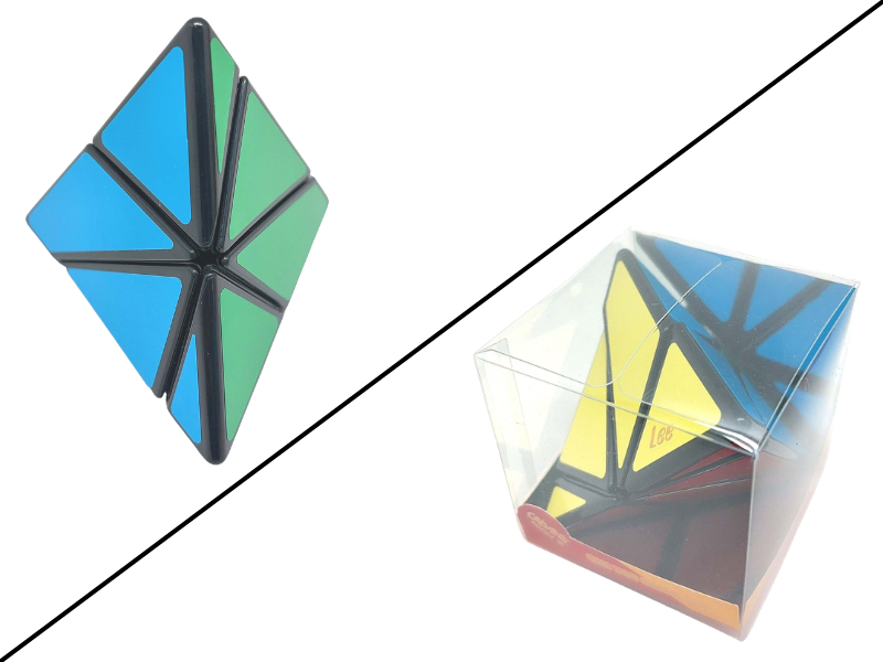 Lee 3-Axis Mutabilis Pyraminx - Black
