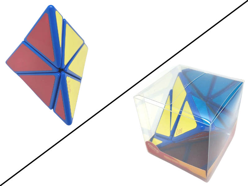 Lee 3-Axis Mutabilis Pyraminx - Blue