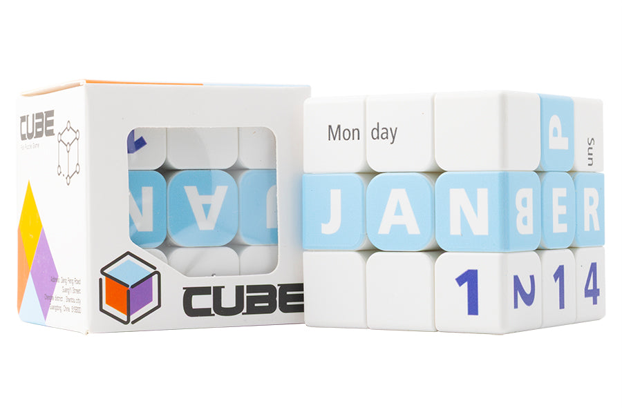 Lefun Calendar Cube 3x3 - Blue