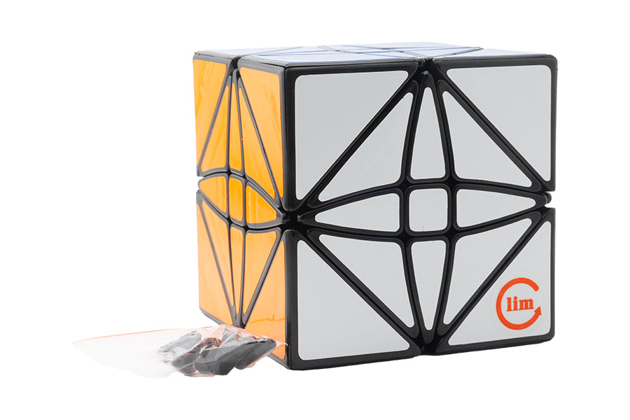LimCube Crucis Cube (3x3 + Skewb) V2 - Black