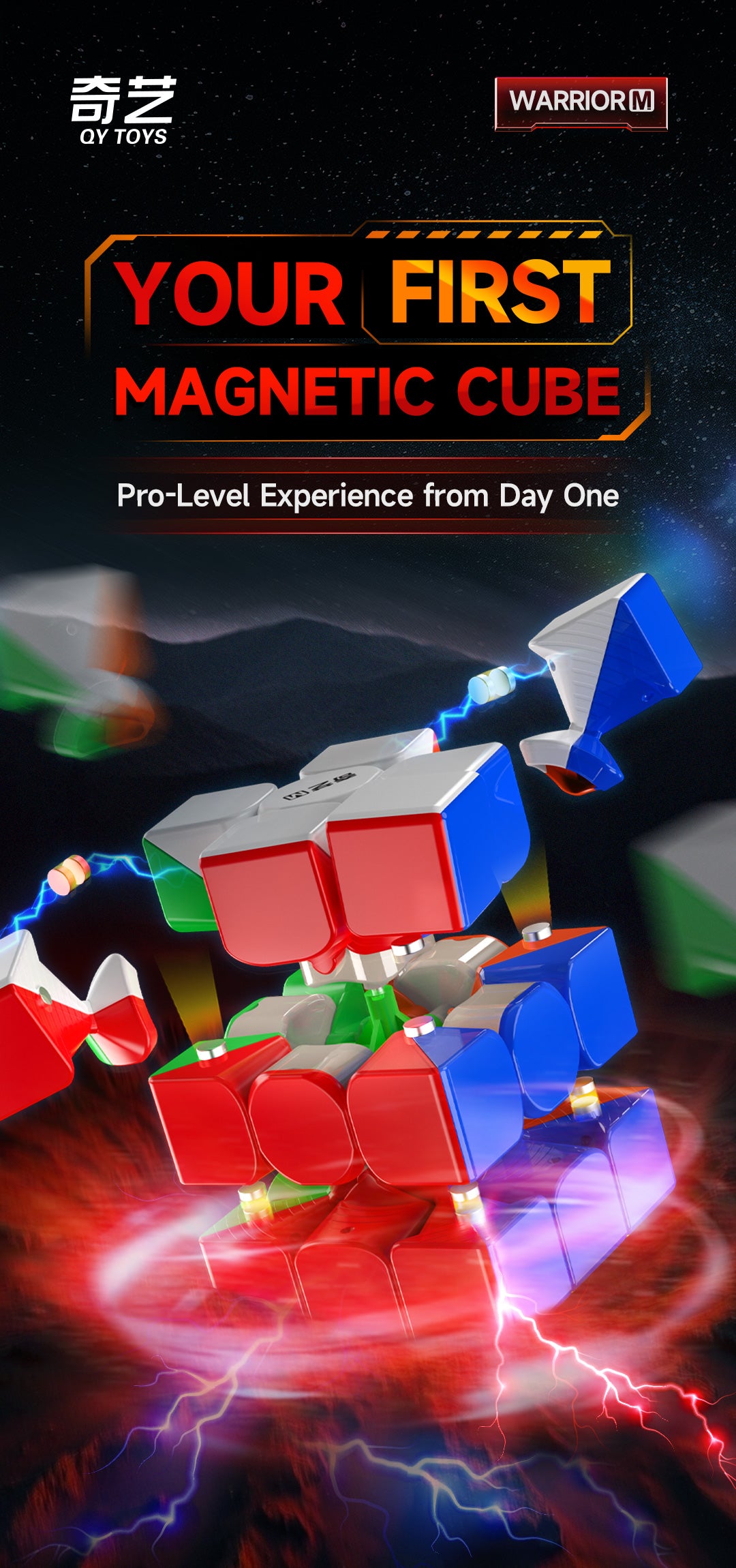 QiYi Warrior M 3x3 (Magnetic)