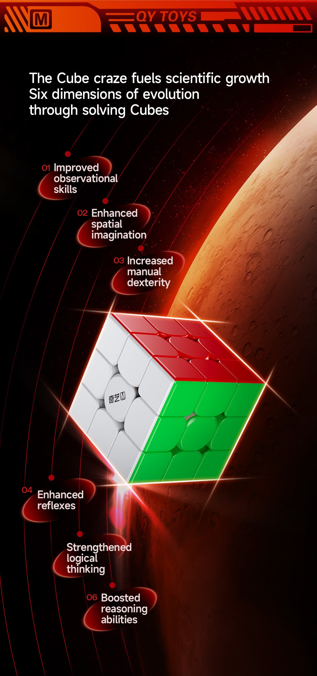 QiYi Warrior M 3x3 (Magnetic)