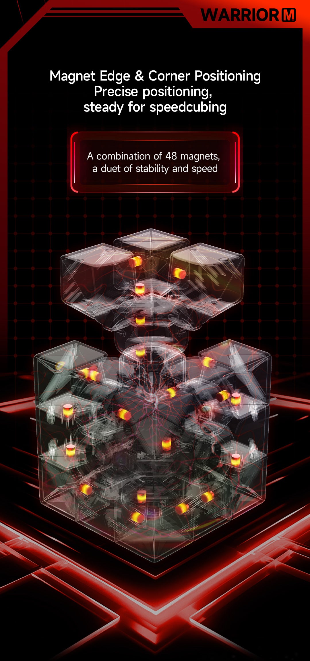 QiYi Warrior M 3x3 (Magnetic)