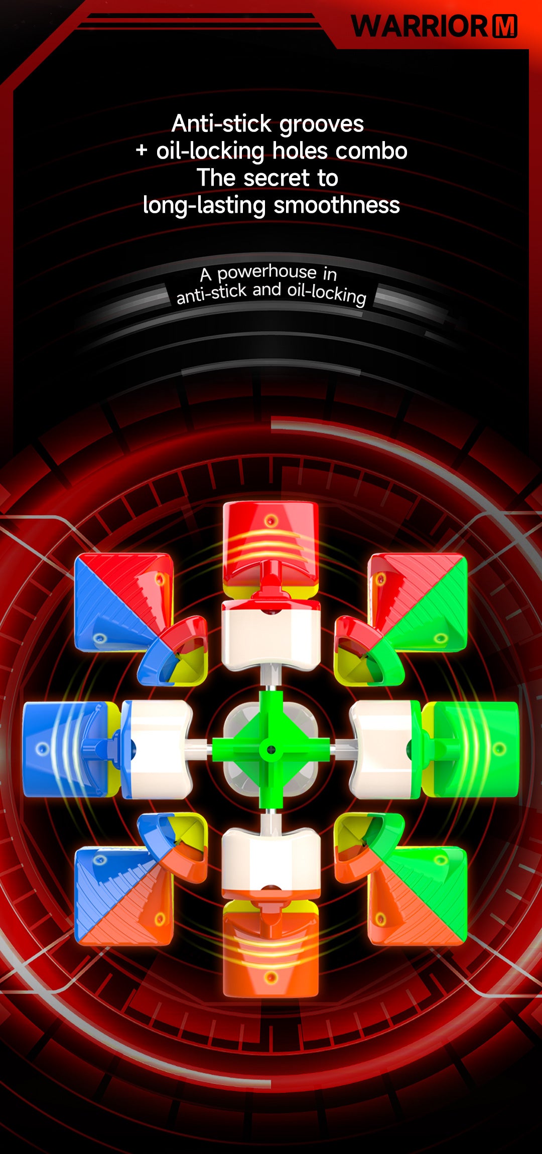 QiYi Warrior M 3x3 (Magnetic)