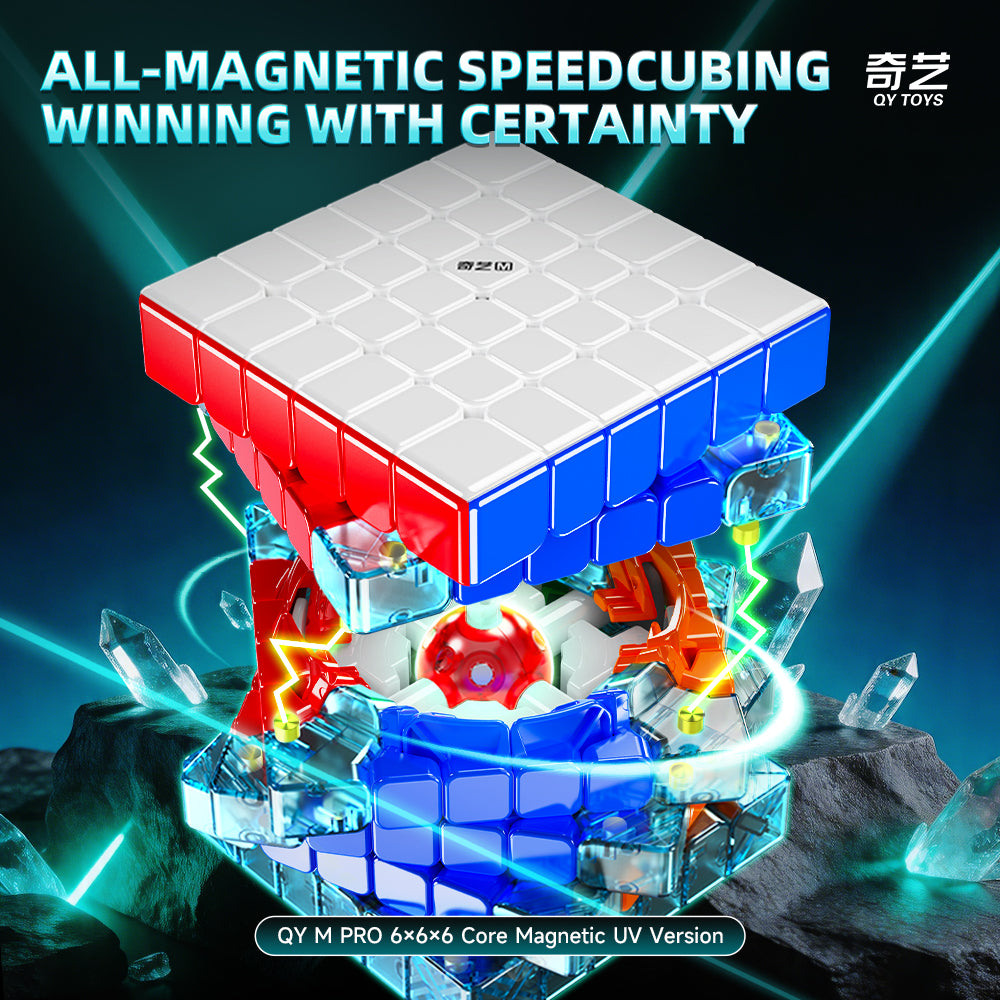 武蔵キュー 6P QiYi M Pro 6x6 (Ball-Core + UV) – TheCubicle