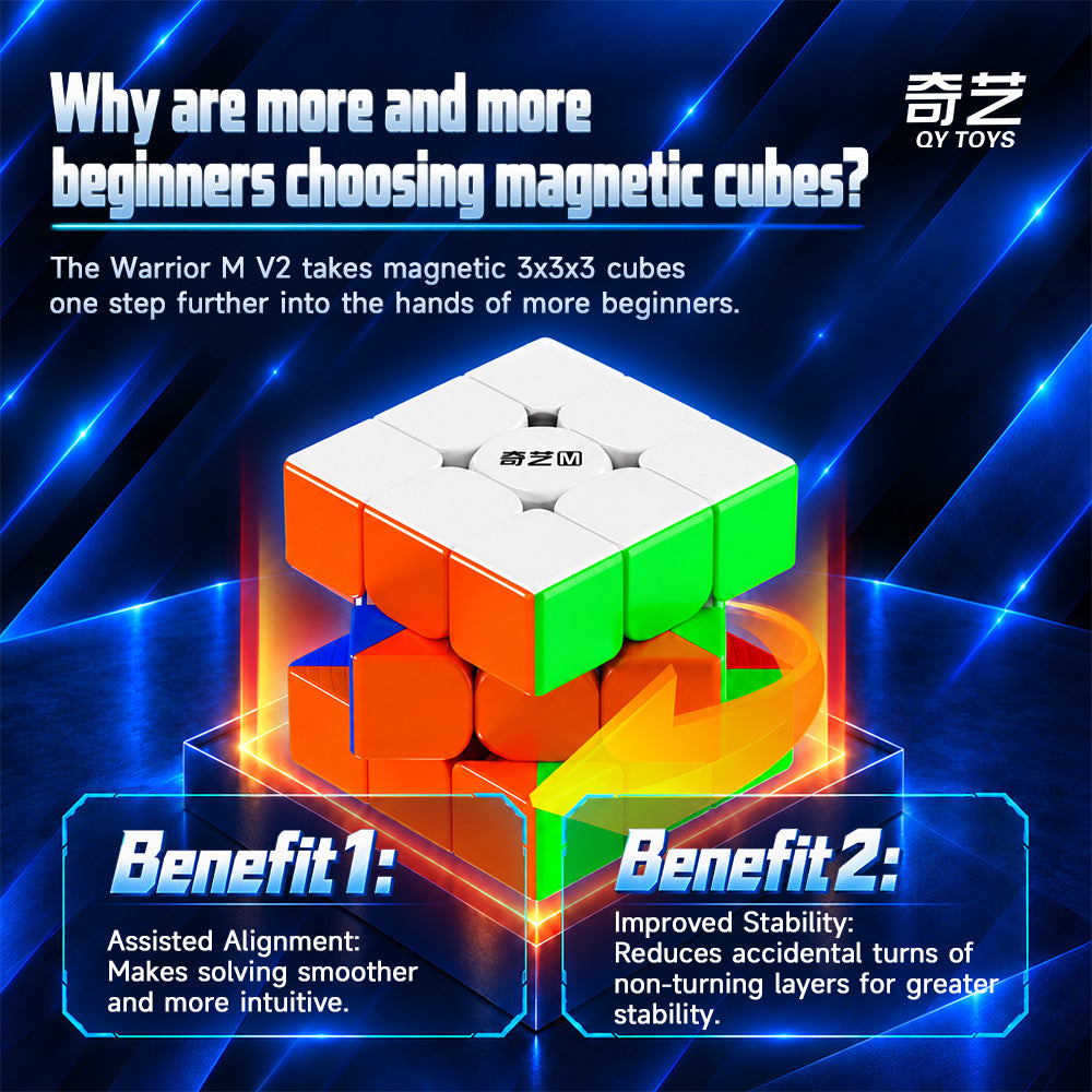 QiYi Warrior M V2 3x3 (Magnetic)