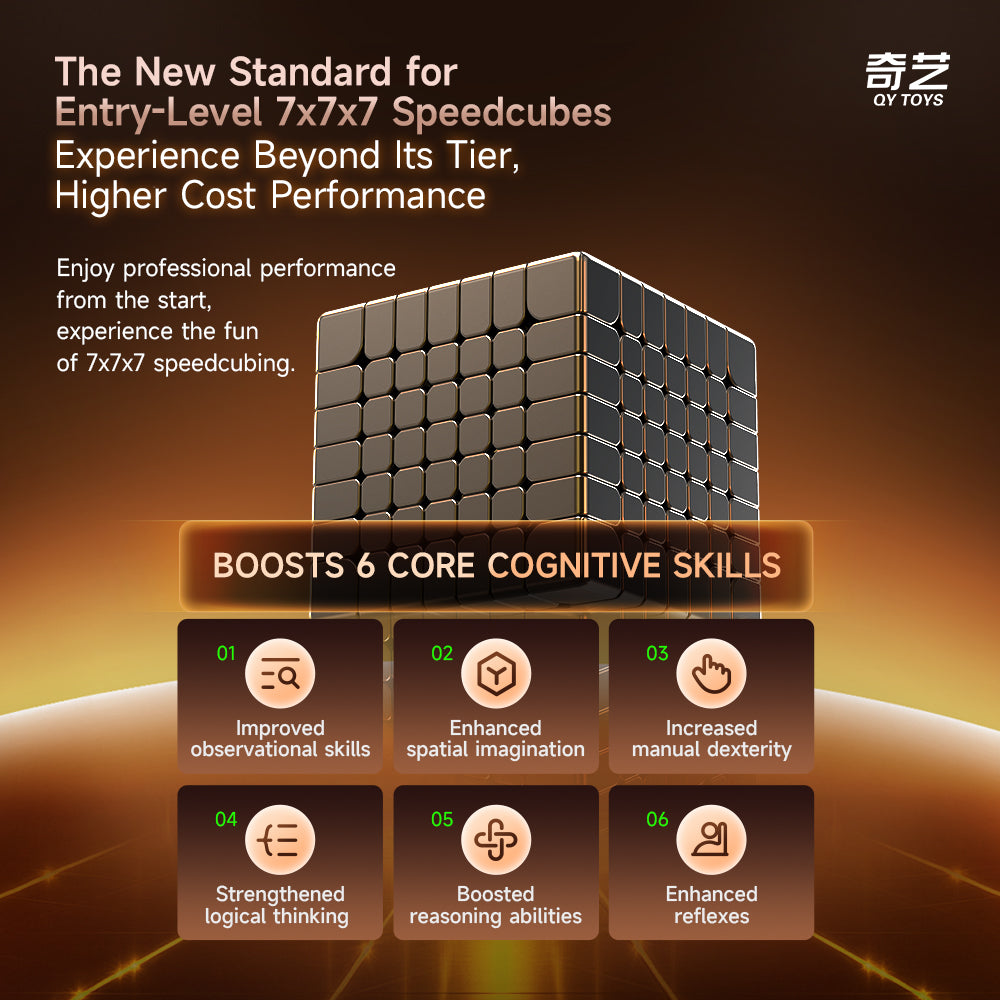 PiCube QiYi Warrior 7x7 SE (Core-Magnetic + UV)