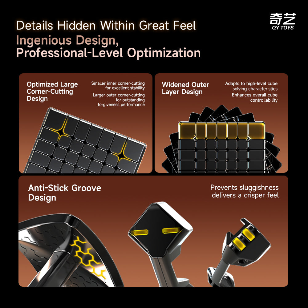 PiCube QiYi Warrior 7x7 SE (Core-Magnetic + UV)