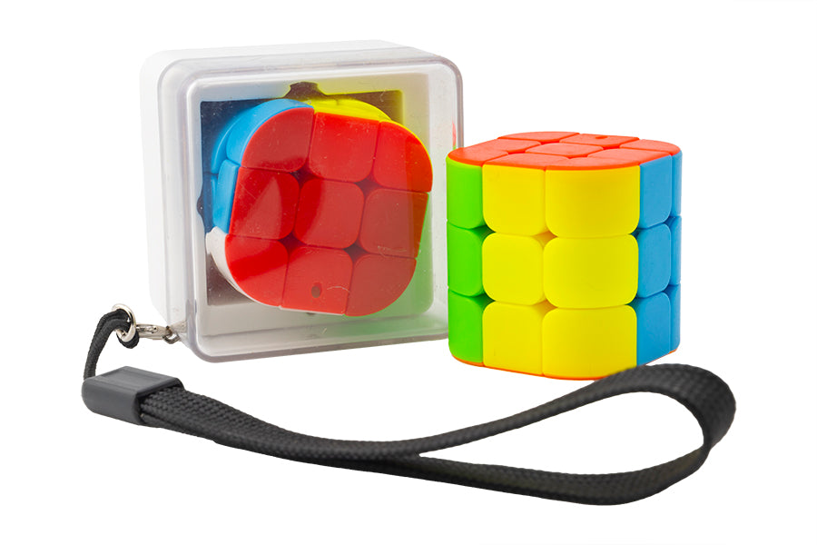 Mini Keychain Case Column Barrel Cube - Stickerless