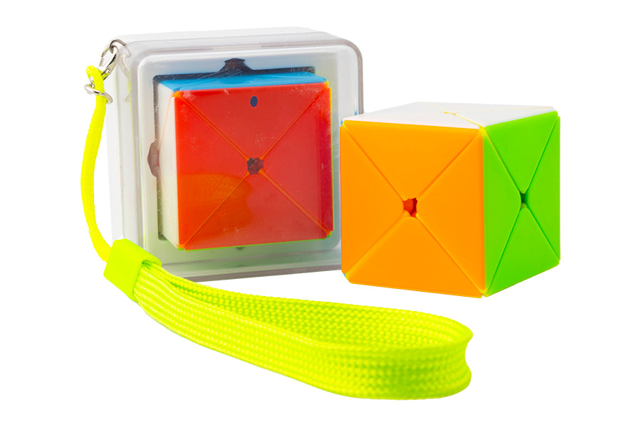 Mini Keychain Case Dino Cube - Stickerless