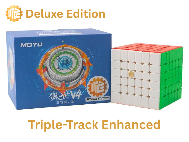 MoYu AoShi V4 6x6 (Triple-Track Enhanced Pro Shop Deluxe Edition, Matte)