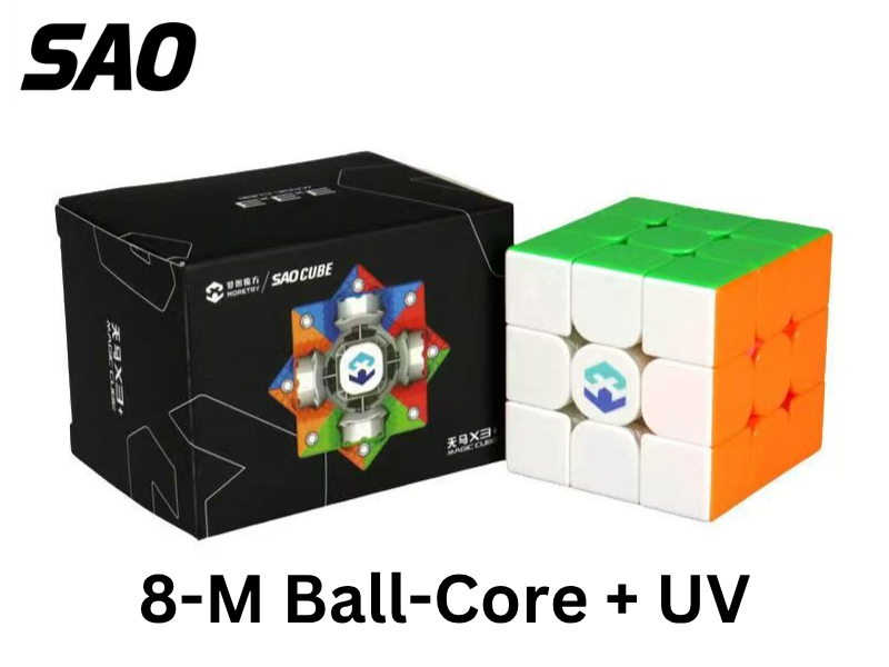 MoreTry TianMa X3+ 3x3 (8-Magnet Ball-Core + UV SAOCube SE