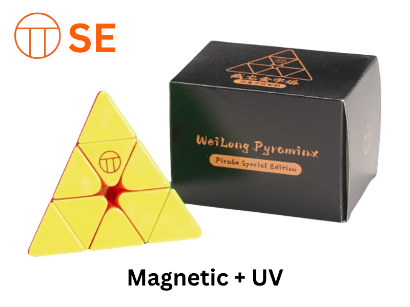 PiCube WeiLong Pyraminx SE (Magnetic + UV)