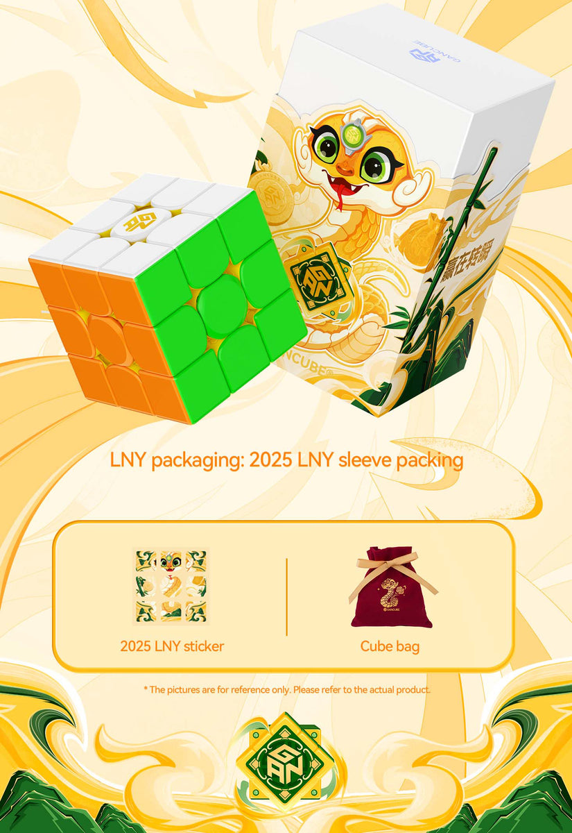GAN356 ME Ling Loong Edition Limitée nouvel an chinois GAN356 ME Ling Loong Edition Limitée nouvel an chinois