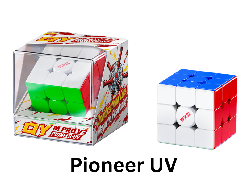 QiYi M Pro 3x3 V3 (Pioneer UV) - Stickerless