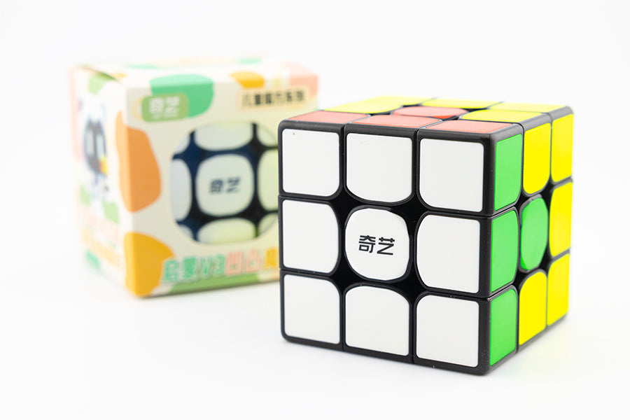 QiYi QiMeng V3 3x3 (Tiled) - Bumpy - Black