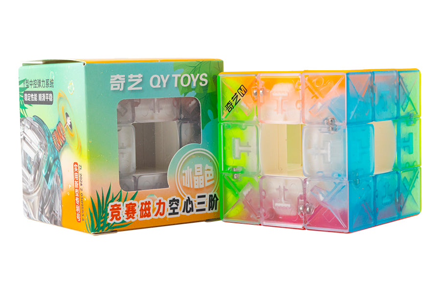 QiYi Speed Void Cube 3x3 (Magnetic) - Limited Edition - Transparent Stickerless