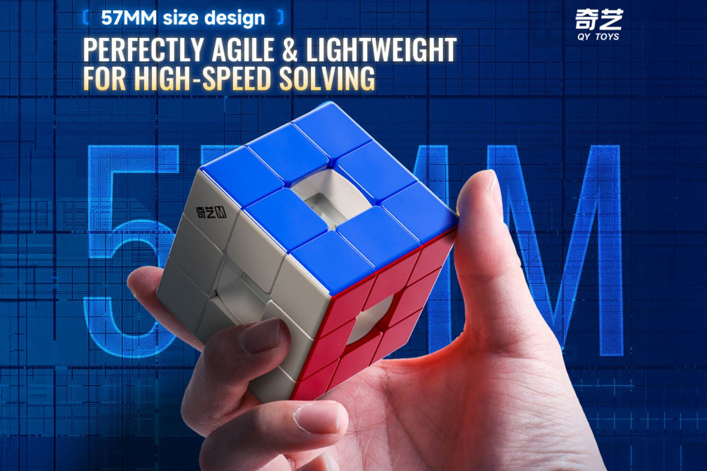 QiYi Void Cube 3x3 (Magnetic) - Stickerless