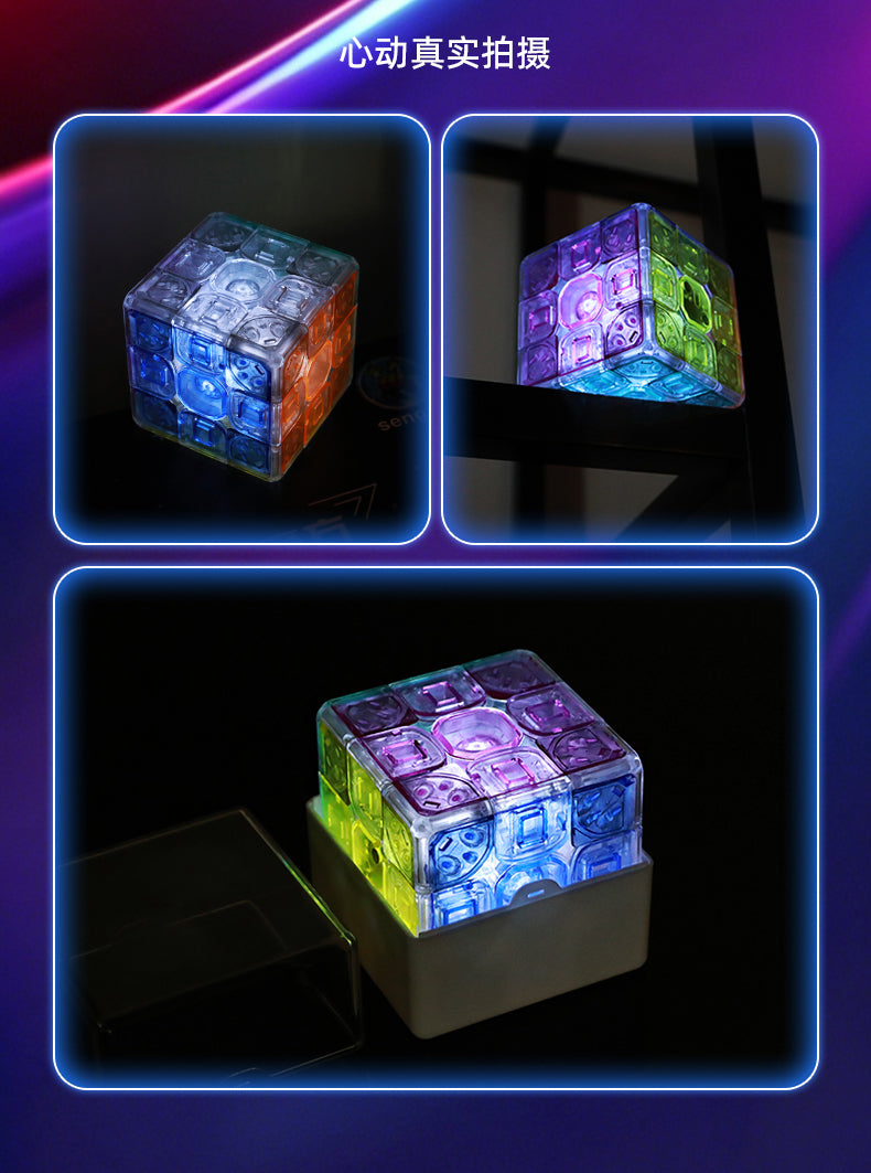ShengShou Lustrous Cube 3x3 (Jelly)