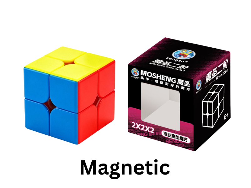 ShengShou MoSheng 2x2 (Magnetic) - Stickerless