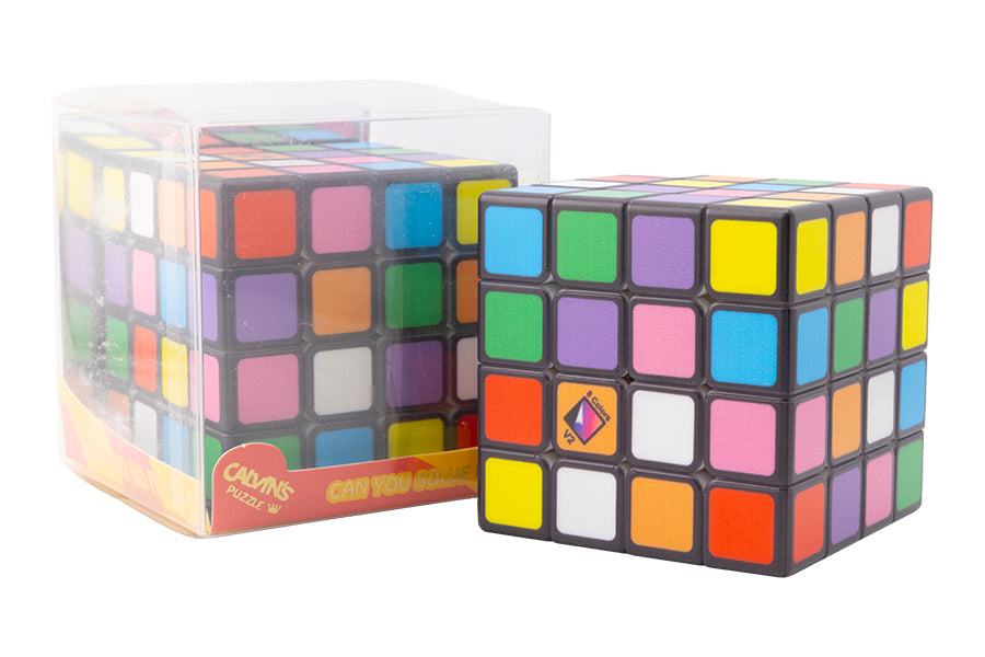 Sudoku Cube 4x4 (8-Color V2) - Black