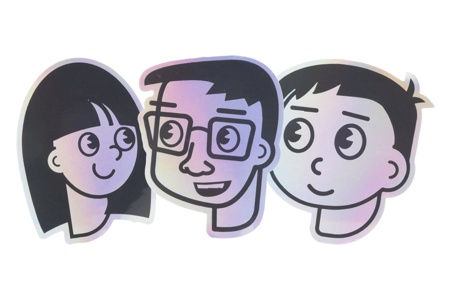 Tingman Holographic Stickers (Set of 3)
