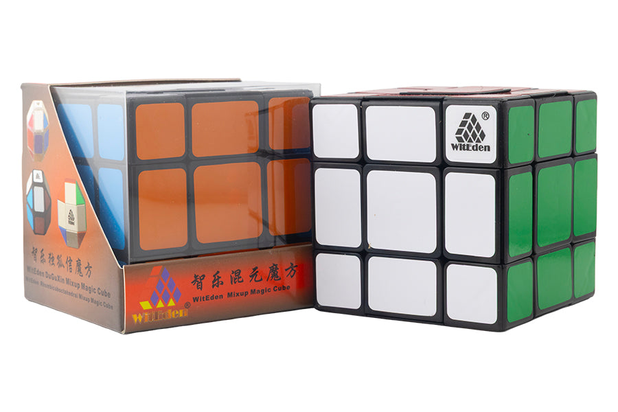 WitEden 3x3x3 Mixup (Edge-Split) - Black