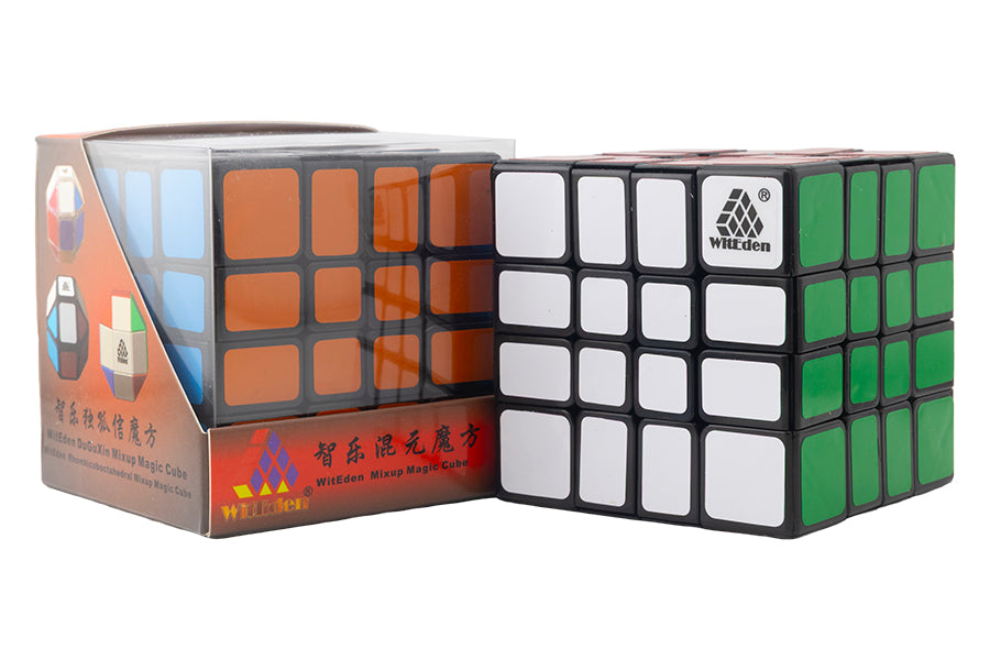 WitEden 4x4x4 Mixup (Edge-Split) - Black