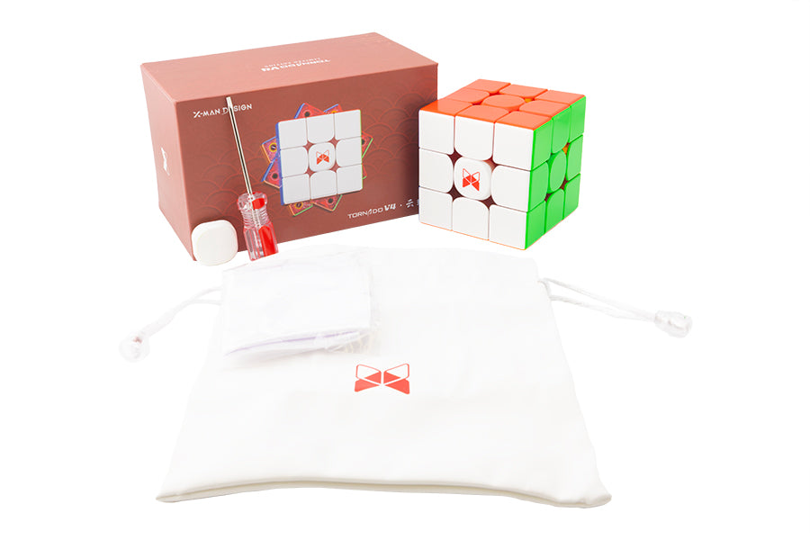 X-Man Tornado V4 M 3x3 (Flagship) - Red Core Special Edition