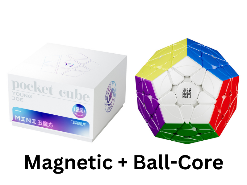 YJ Pocket Mini Megaminx (5.5cm, Magnetic + Ball-Core) – TheCubicle