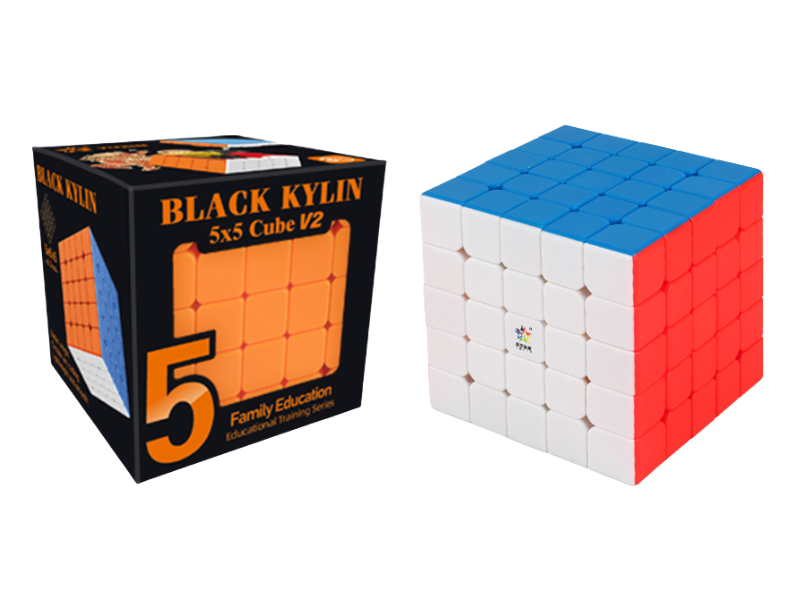 YuXin Black Kylin 5x5 V2 - Stickerless