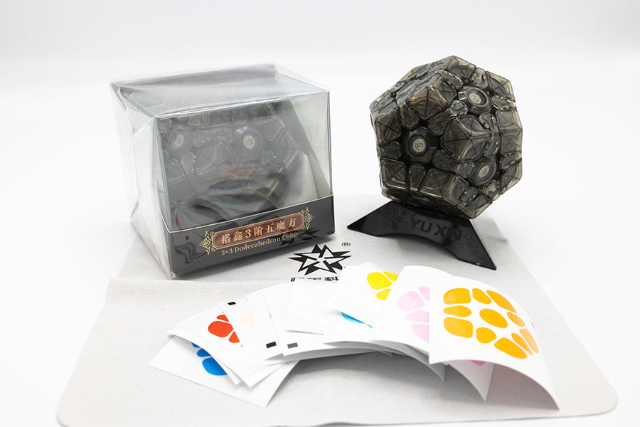 YuXin Little Magic Megaminx (Limited Edition) - Transparent Black