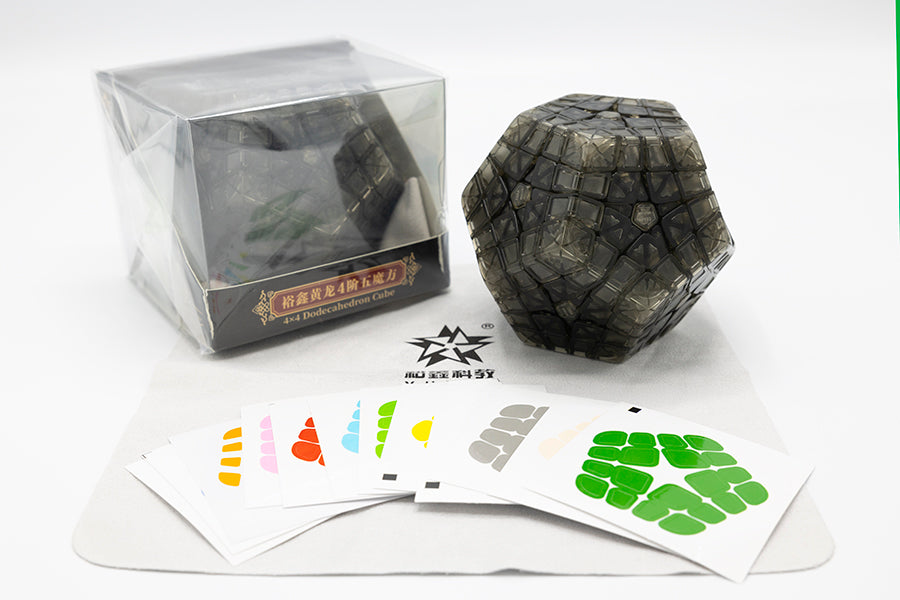 YuXin Master Kilominx (Limited Edition) - Transparent Black