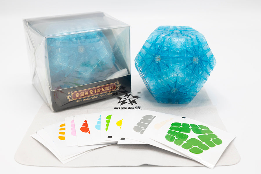 YuXin Master Kilominx (Limited Edition) - Transparent Light Blue