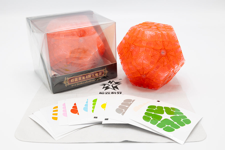 YuXin Master Kilominx (Limited Edition) - Transparent Pink