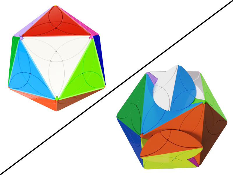 YuXin Petal Icosahedron - Stickerless