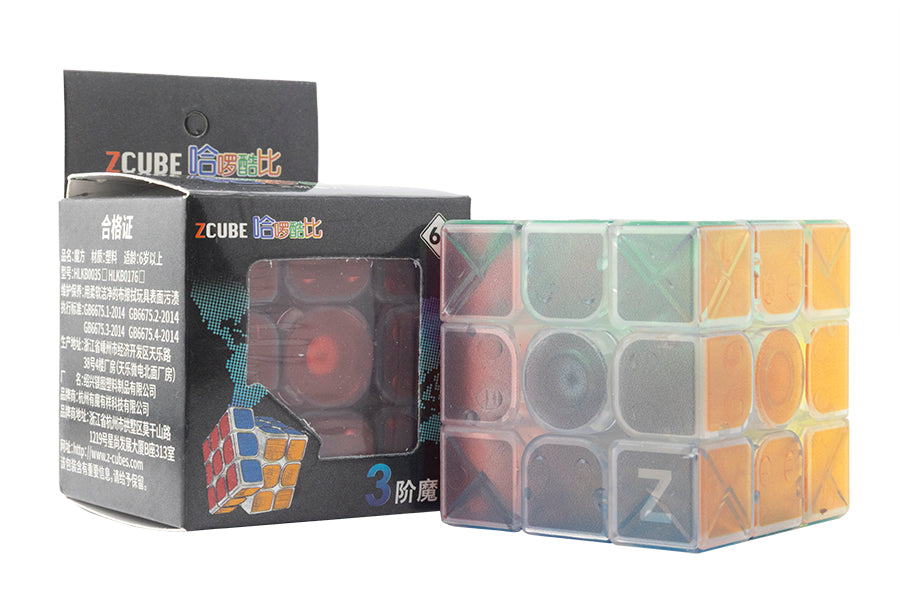 ZCube 3x3 (UV Printed) - Transparent
