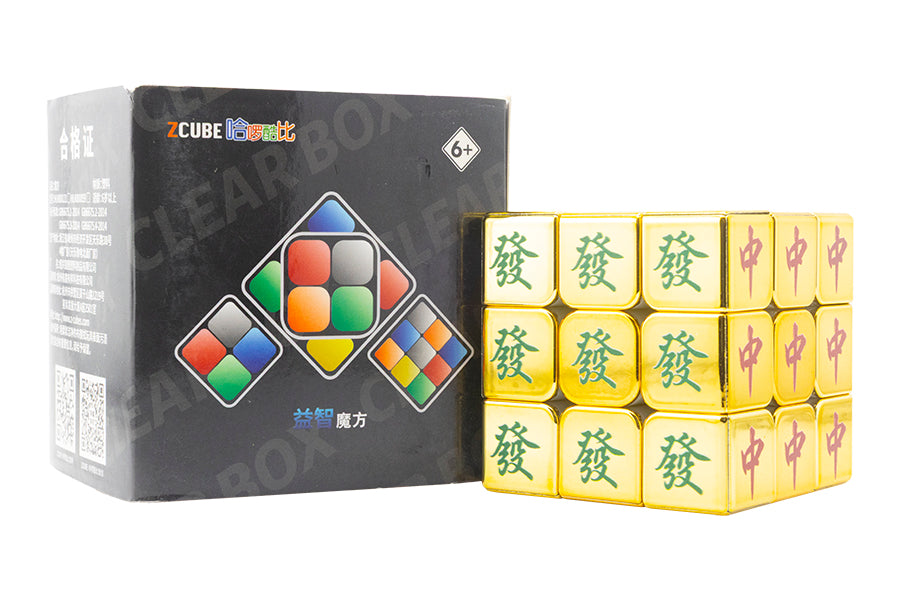ZCube Golden Mahjong 3x3 (Magnetic) – TheCubicle