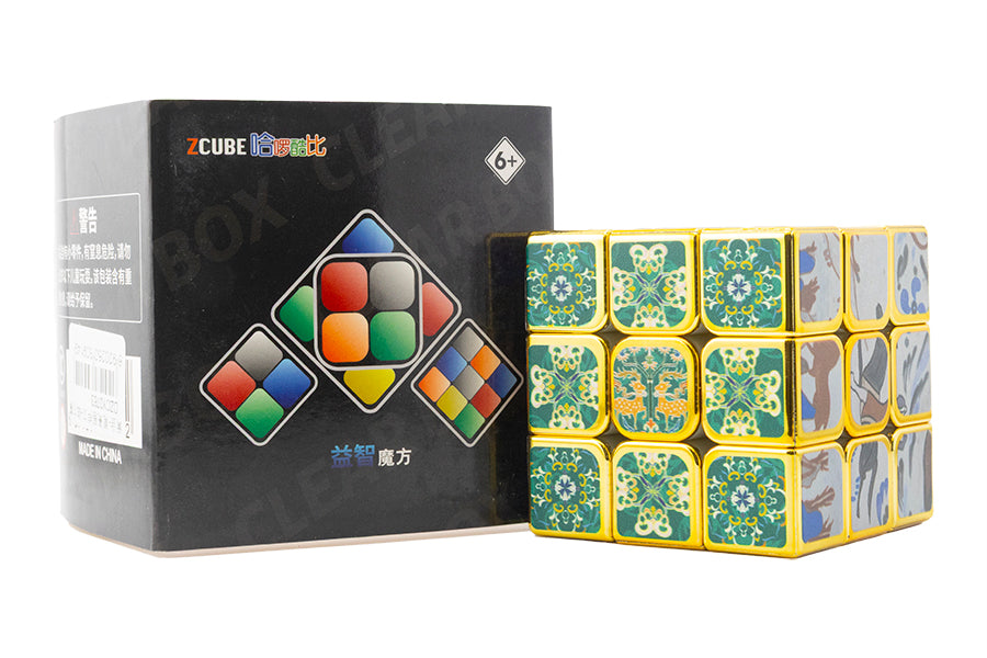 ZCube Golden Mogao-Caves 3x3 (Magnetic)