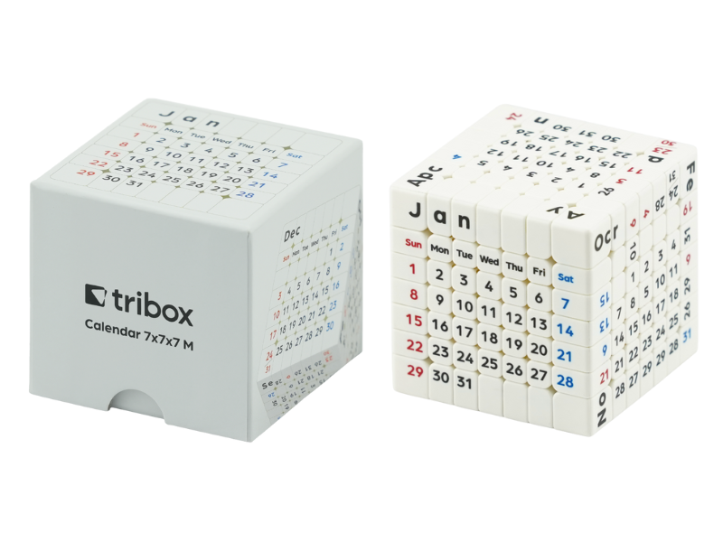 CUBE（感謝）/7 ZCube + Tribox Calendar 7x7 (Magnetic) – TheCubicle