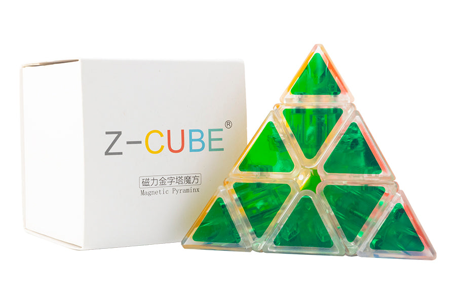 Z Magnetic Pyraminx - Transparent