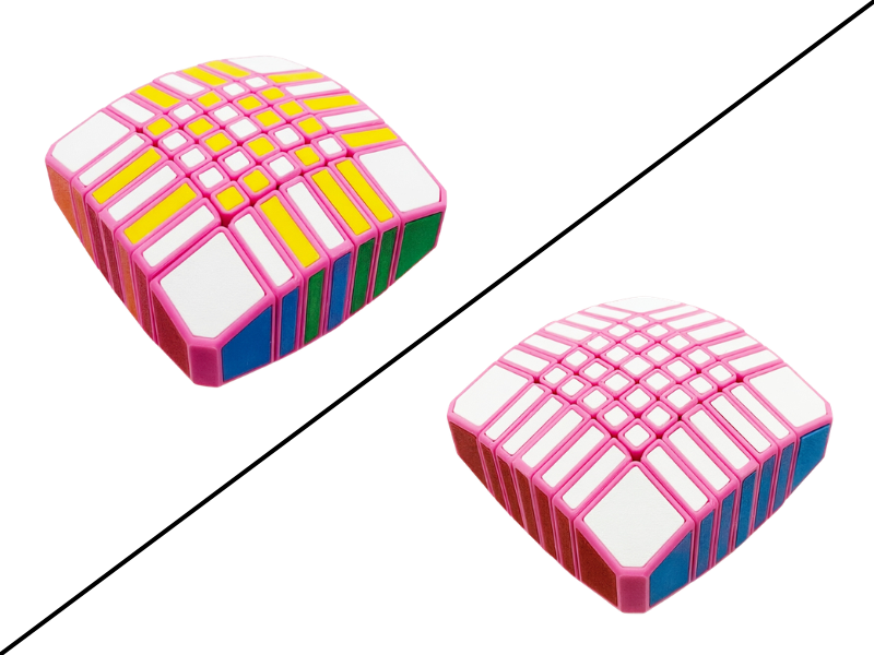 ZePuzzles 1x7x7 Floppy Cube – TheCubicle