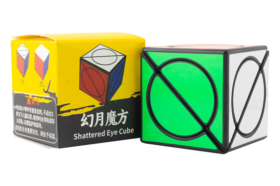 ZePuzzles Shattered Eye Cube - Black