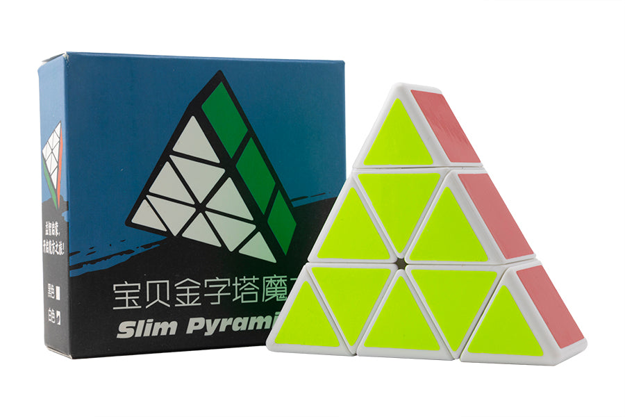 Zeal Slim Pyraminx - White