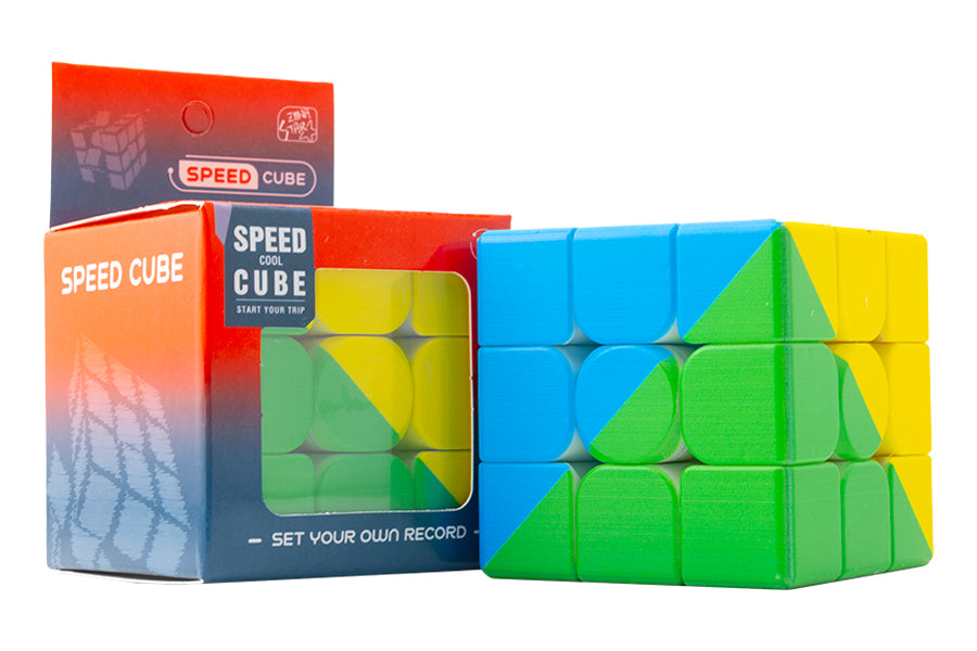 Ziina Rainbow Cube 3x3 (4-Color) – TheCubicle