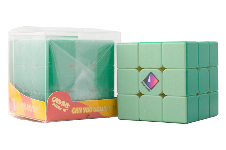 Calvin's Gradient 3x3 Cube - Green