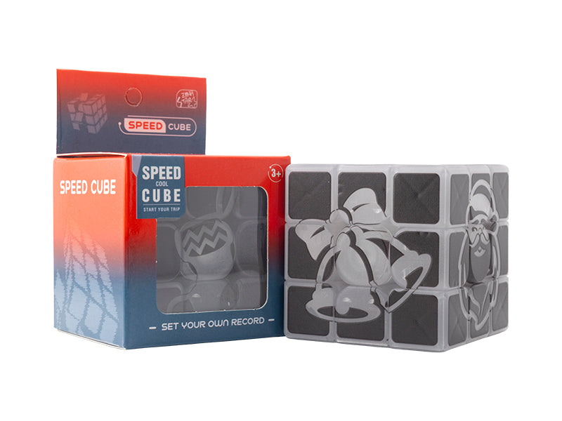 Ziina Christmas Cube 3x3 (Glow in the Dark) - Glow in the Dark