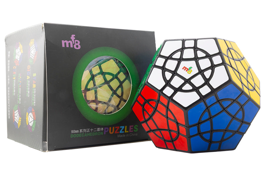 mf8 Crazy Curvy Megaminx (Full-Function) - Black