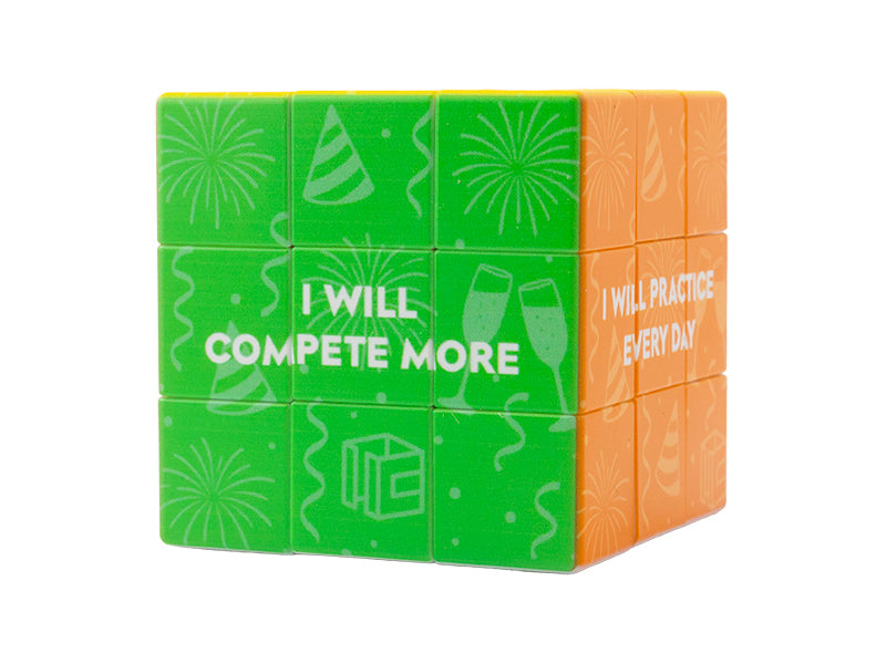 Cubicle New Year's Resolution Cube 3x3