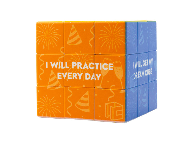 Cubicle New Year's Resolution Cube 3x3